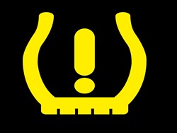 TPMS tire pressure monitoring system ISO logo